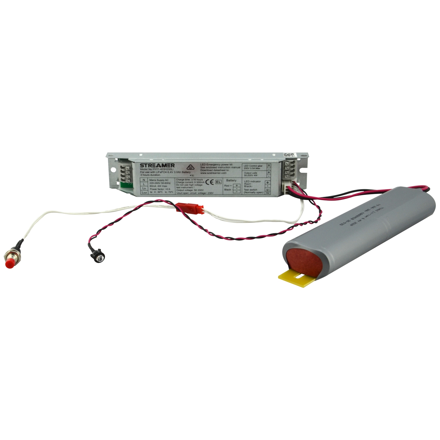 Notlichteinsatz LED 3H