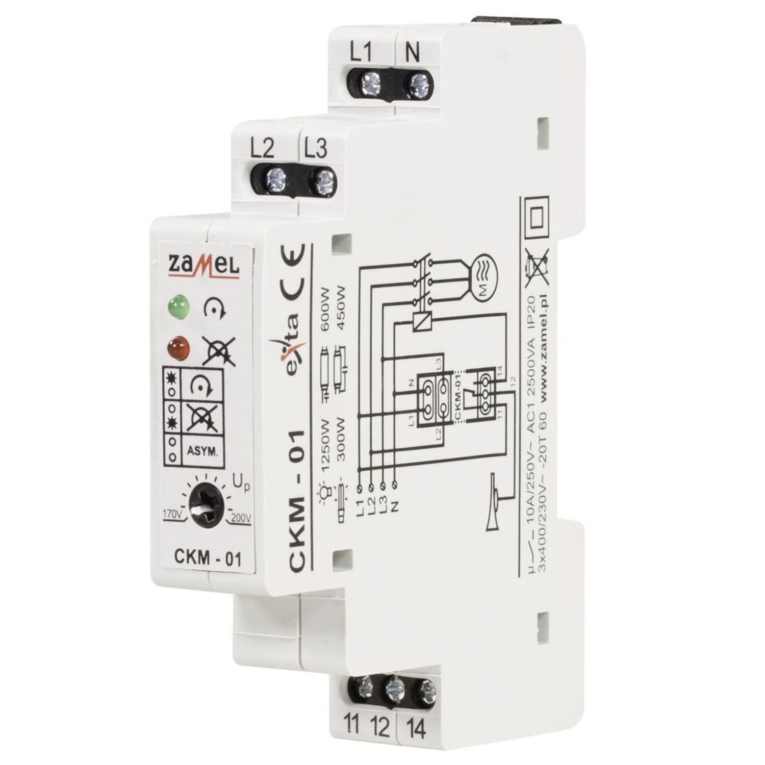 3-Phasen Überwachungsrelais