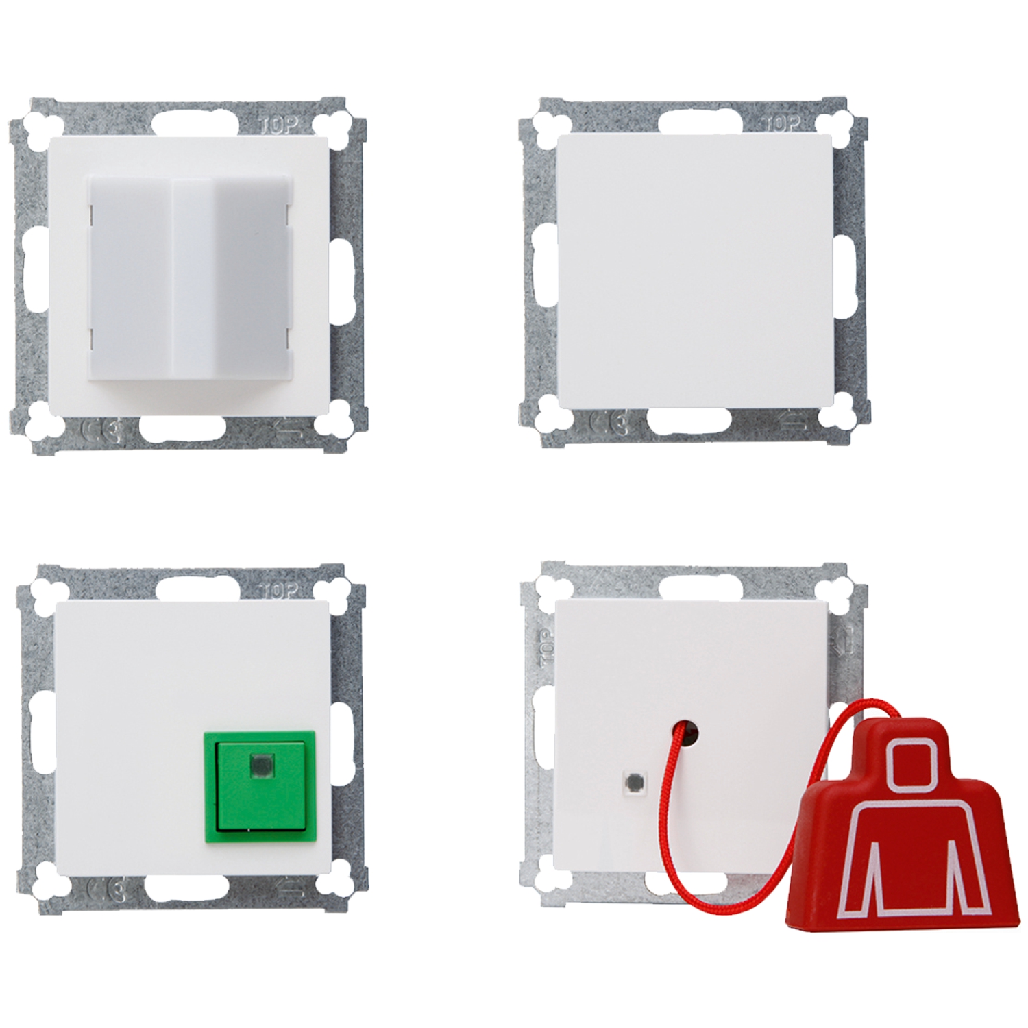 WC-Notrufset weiß Pure21