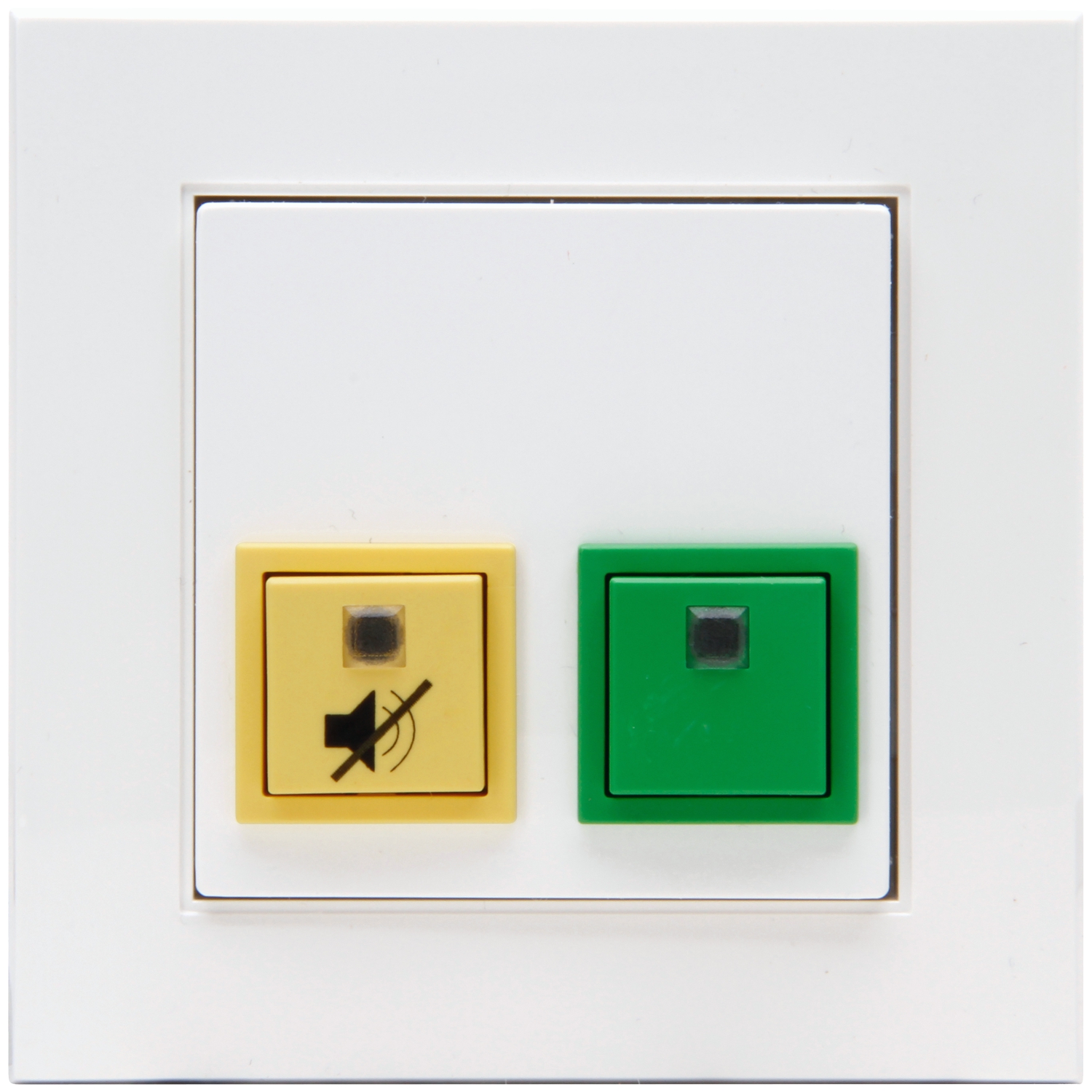 Dienstzimmereinheit für WC-Notruf weiß Pure21