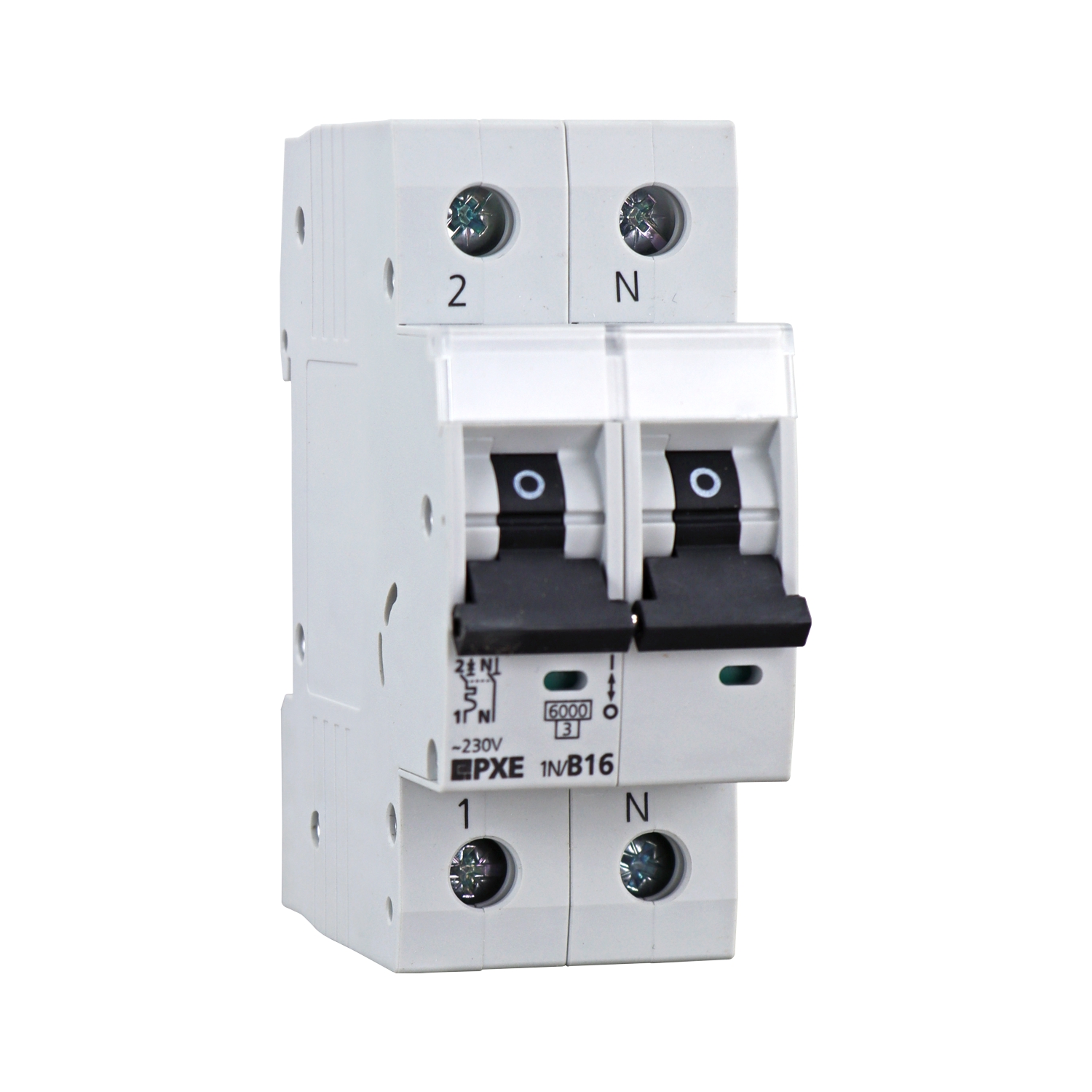 LS-Schalter 1-polig+N LS-Schalter 1-polig+N