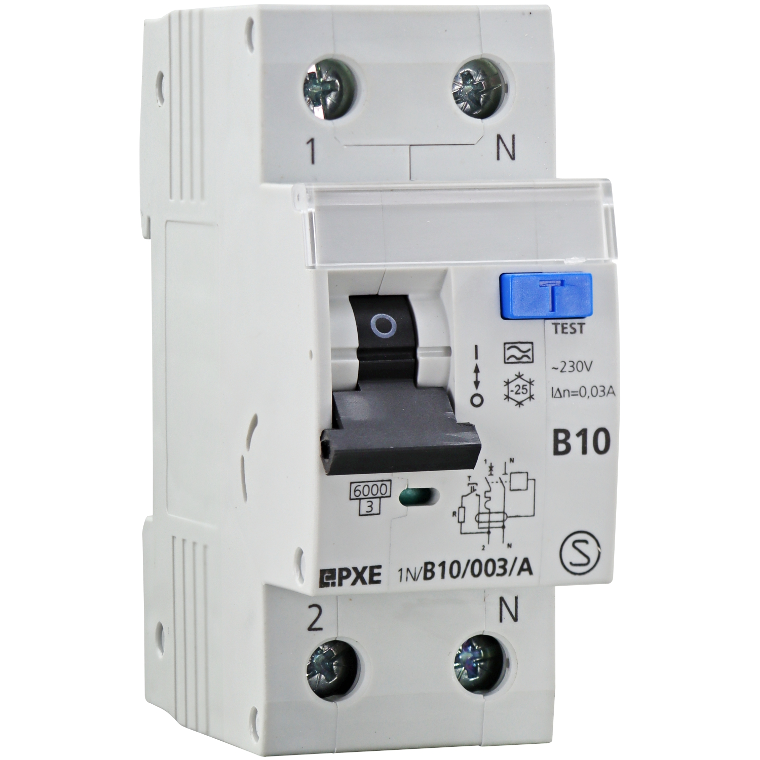 FI/LS-Schalter 1-polig+N A-Type