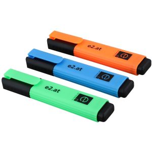 e2 Textmarker 3er Set