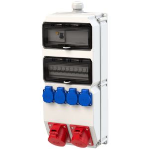 Wandverteiler STROBL 32/5 16/5 4xSSD IP54