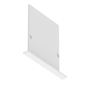 Endkappe Einbau-Lichtkanal VIP weiß