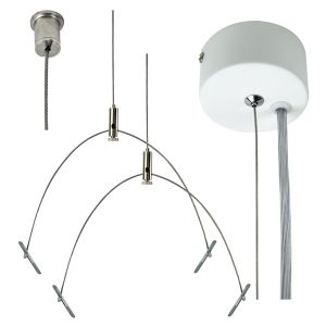 Seilabhängung Y 1,5m inkl. Anschlussset