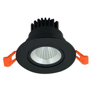 Einbauspot 68 7W schwarz