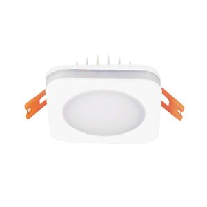 Einbauspot Design Quadrat 6W