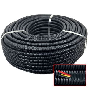 E-Rohr flex-M PP UV 20mm 100m mit PV 2/1x6mm²