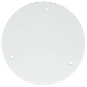 Dosendeckel schraubbar 120mm weiß