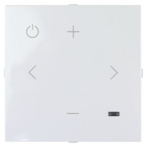 Abdeckung Radio Jazz FM weiß Logus