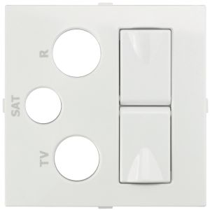 Abdeckungen TV-RF-SAT-2xRJ45