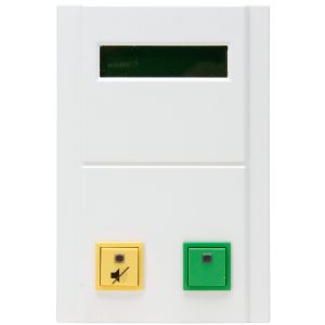 Dienstzimmerterminal für WC-Notruf weiß Pure21