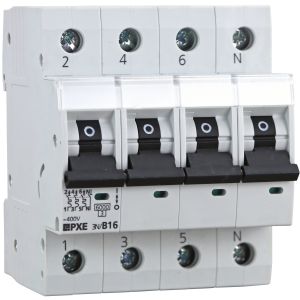 LS-Schalter 3-polig+N