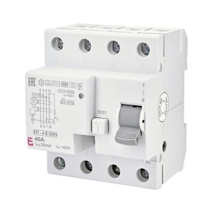 FI-Schalter 4-polig B-Type Allstromsensitiv