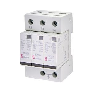 Überspannungsableiter 3-polig B/C Kombi