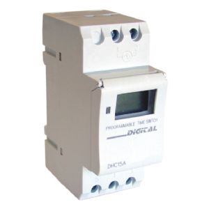 Digitale Zeitschaltuhr 16A 1-Kanal