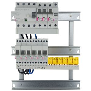 Systemverteiler VARIO 3-reihig 1+N 1TE