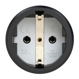 Gummikupplung Deckel schwarz IP54 PCE