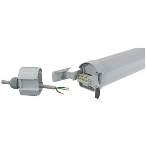 FR-Wannenleuchte PRO S 18W grau IP65