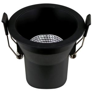 Einbaudownlight TYR S 6W CCT dimmbar schwarz