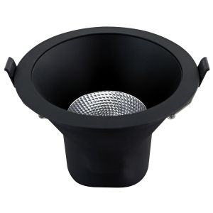Einbaudownlight TYR L 12W CCT dimmbar schwarz