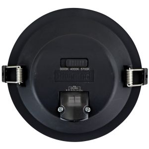 Einbaudownlight TYR L 12W CCT dimmbar schwarz