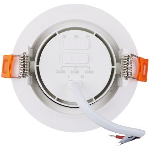 Einbauspot ACTI 68 7W multiwatt CCT weiß