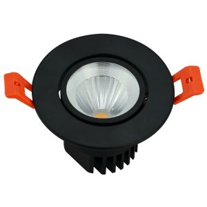 Einbauspot 68 7W schwarz