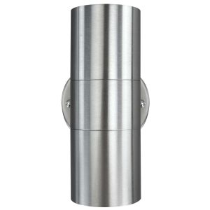 Wandleuchte ELECTRA up&down GU10 IP44 edelstahl