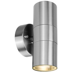 Wandleuchte ELECTRA up&down GU10 IP44 edelstahl