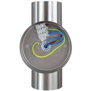Wandleuchte ELECTRA up&down GU10 IP44 edelstahl