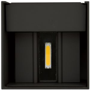 Wandleuchte QUBE up&down 7W CCT IP65 anthrazit