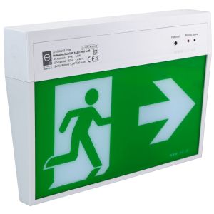 Baupack Notleuchte EasyCON X 3H IP54 weiß LiFePO4