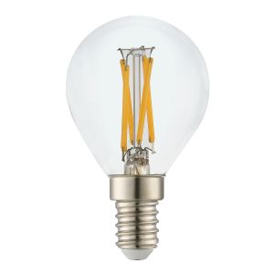 LED Leuchtmittel P45 E14 filament 4,2W/480lm 2700K 2er Pack
