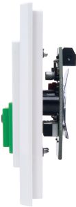 Dienstzimmereinheit WC-Notruf Pure21 weiß