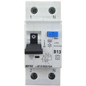 PXE FI-LS 1+N "G" B13A 0,03A A-Typ