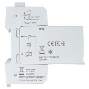 Ü-Ableiter PV T1+T2 1100V DC