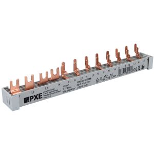 PXE Gabel/Stift-Sammelschiene 4p 12TE L123~N~L~N
