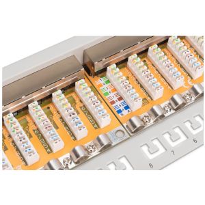 19" Patch Panel CAT.6 24-Port RJ45