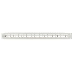 19" Modulares Patch Panel 24-Port